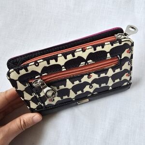 RelicβͺοΈElephant Wallet w/ Black, White & Orange Accents